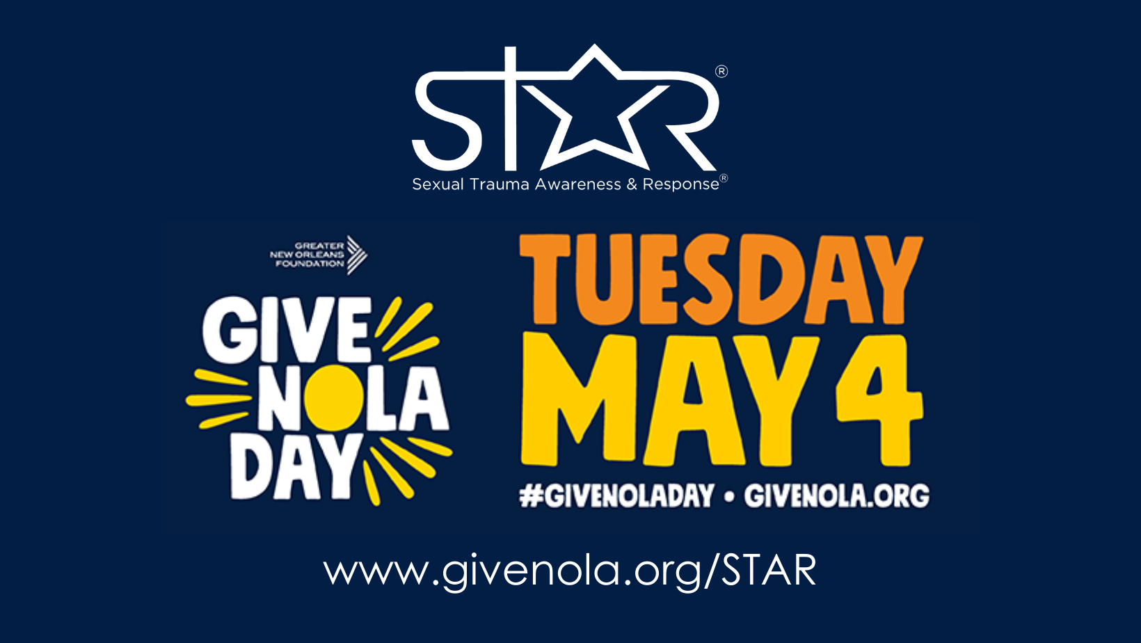 GiveNOLA Day! Star