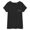 Women’s Fitted V-Neck T-Shirt | "End Sexual Violence"