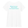 Women’s Fitted V-Neck T-Shirt | "End Sexual Violence" - Image 6