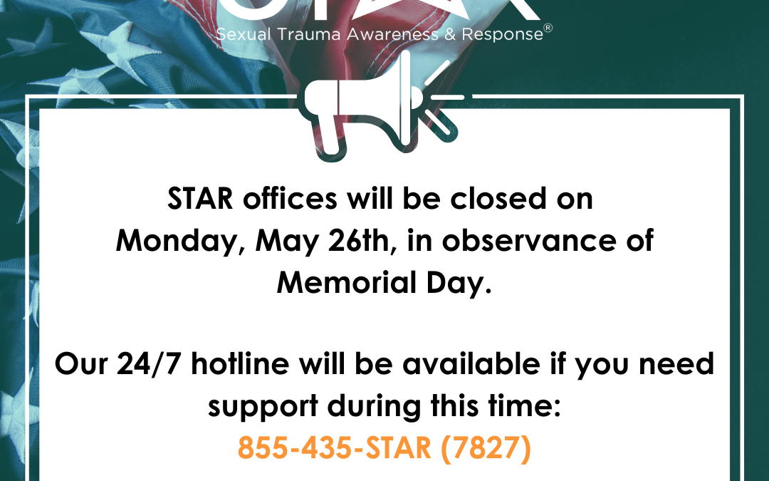 Office Closed – Memorial Day